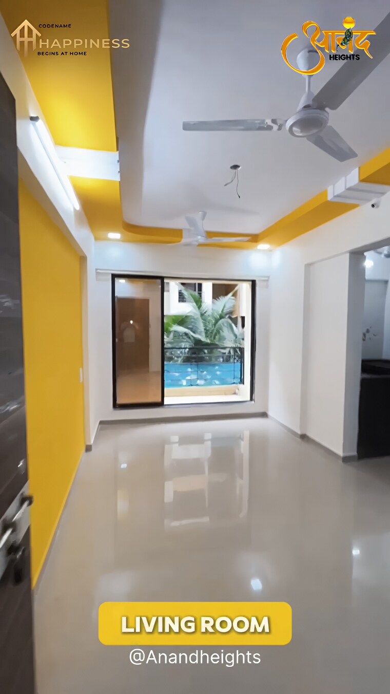 Living Room, shree-adeshwar-anand-heights 2 Bedroom 720 Sq.Ft. Apartment In Nalasopara West Palghar 9542651