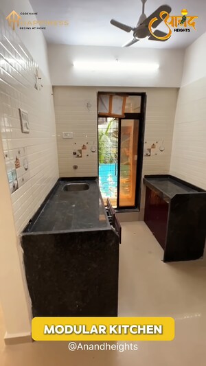 Kitchen in 2 BHK Apartment at Shree Adeshwar Anand Heights, Nalasopara West – for Sale