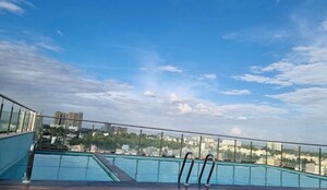 Swimming Pool in 2 BHK Apartment at SBR Tejas, Aavalahalli – for Rent