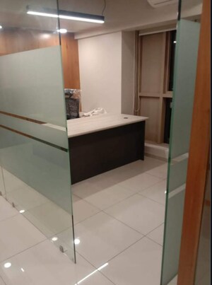 Bathroom in  Office Space at Shilp Epitome, Bodakdev – for Rent