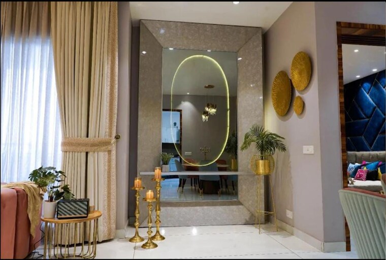 Living Room, malwa-escon-primera 3 Bedroom 1550 Sq.Ft. Apartment In International Airport Road Zirakpur 9542660