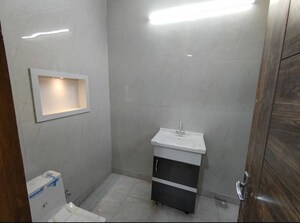 Bathroom in 3 BHK Builder Floor at Anangpur – for Sale