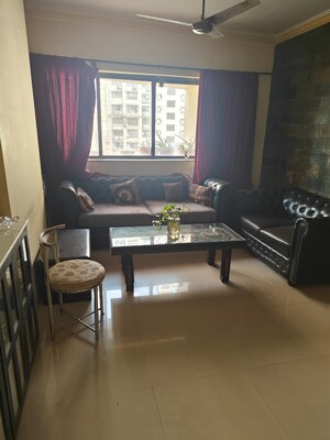 Living Room in 2 BHK Apartment at Royal Classic Co Op Society, Andheri West – for Sale