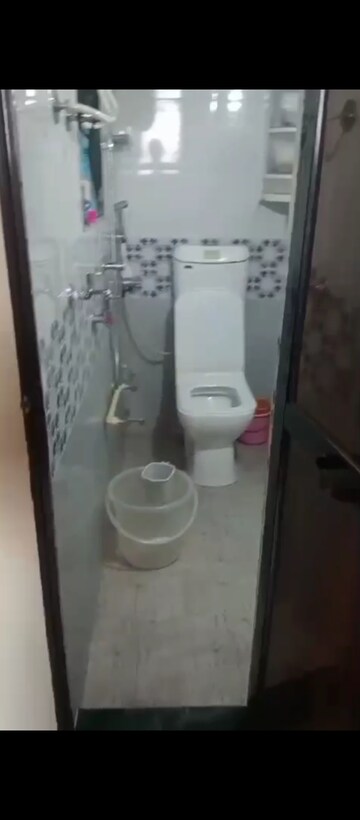 Bathroom in 1 BHK Apartment at JM Nagar Complex, Dombivli West – for Rent