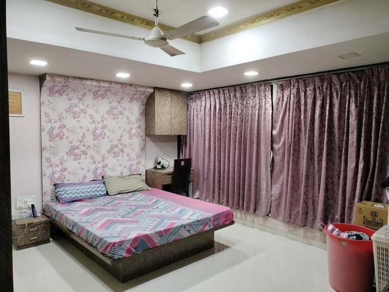 Bedroom, sterling-apartments-kalina 3 Bedroom 1100 Sq.Ft. Apartment In Santacruz East Mumbai 9542889