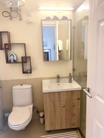 Attached Bathroom in 4 BHK Apartment at Emaar MGF Emerald Hills, Sector 65 – for Rent