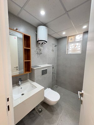 Bathroom in 3.5 BHK Apartment at Signature Global City, Sector 37d – for Rent