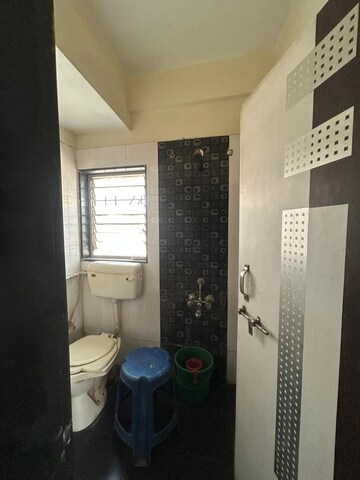 Bathroom in 1 BHK Apartment at The Pearl Apartments, Kharadi – for Rent