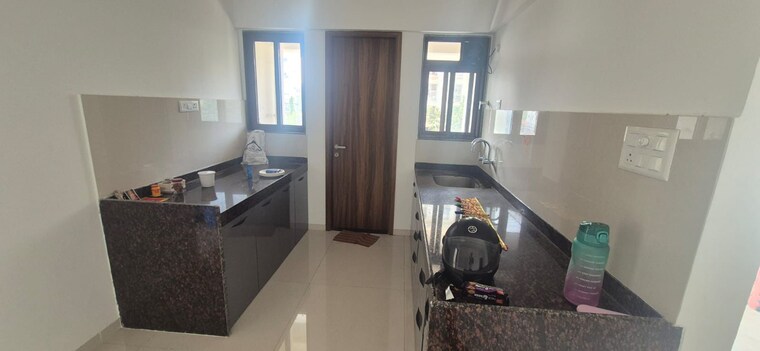 Kitchen, arv-uthville 2 Bedroom 627 Sq.Ft. Apartment In Kharadi Pune 9543136