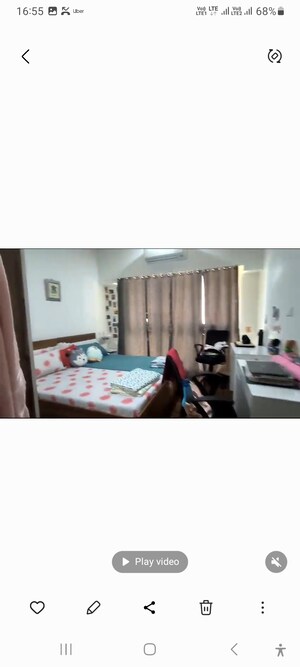 Bedroom in 2 BHK Apartment at Omkar Meridia, Kurla West – for Rent