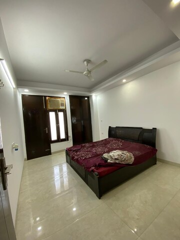 Living Room in 3 BHK Builder Floor at Risland Sky Mansion, Chattarpur – for Rent