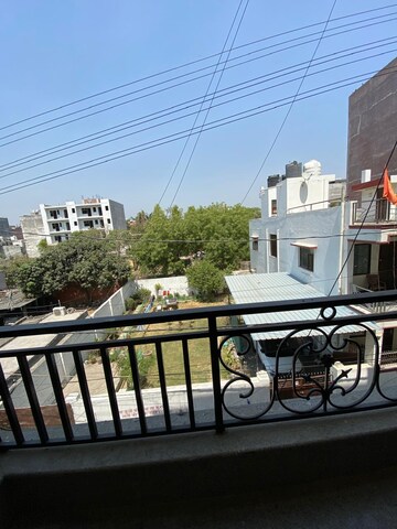 Balcony in 3 BHK Builder Floor at Risland Sky Mansion, Chattarpur – for Rent