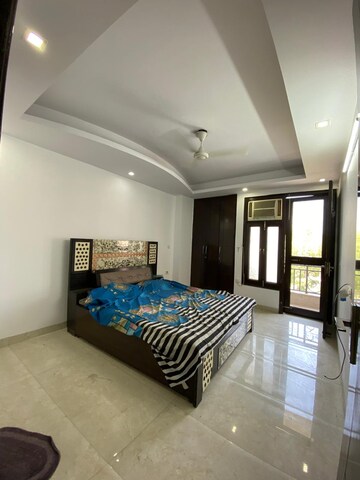 Bedroom in 3 BHK Builder Floor at Risland Sky Mansion, Chattarpur – for Rent