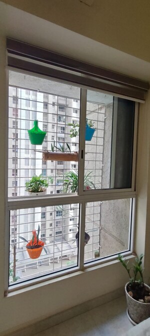 Balcony in 1 BHK Apartment at Lodha Amara, Kolshet Road – for Sale