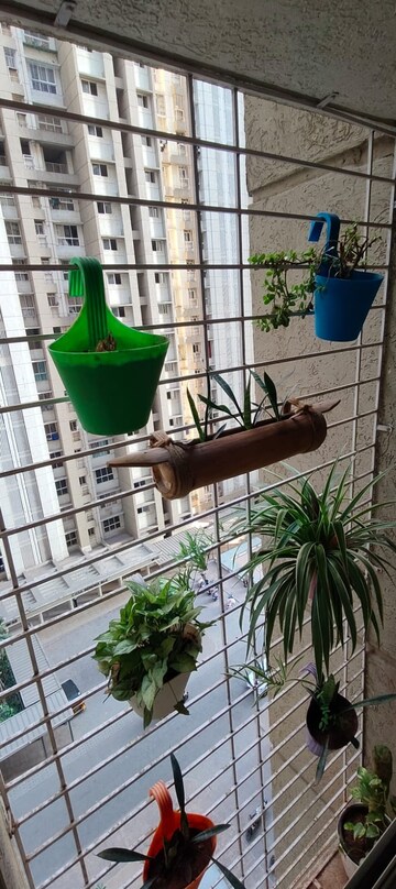 Balcony in 1 BHK Apartment at Lodha Amara, Kolshet Road – for Sale