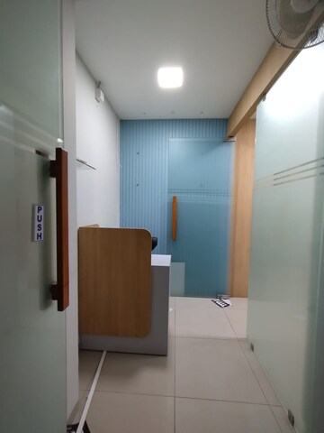 Bathroom in  Office Space at Vastrapur – for Rent