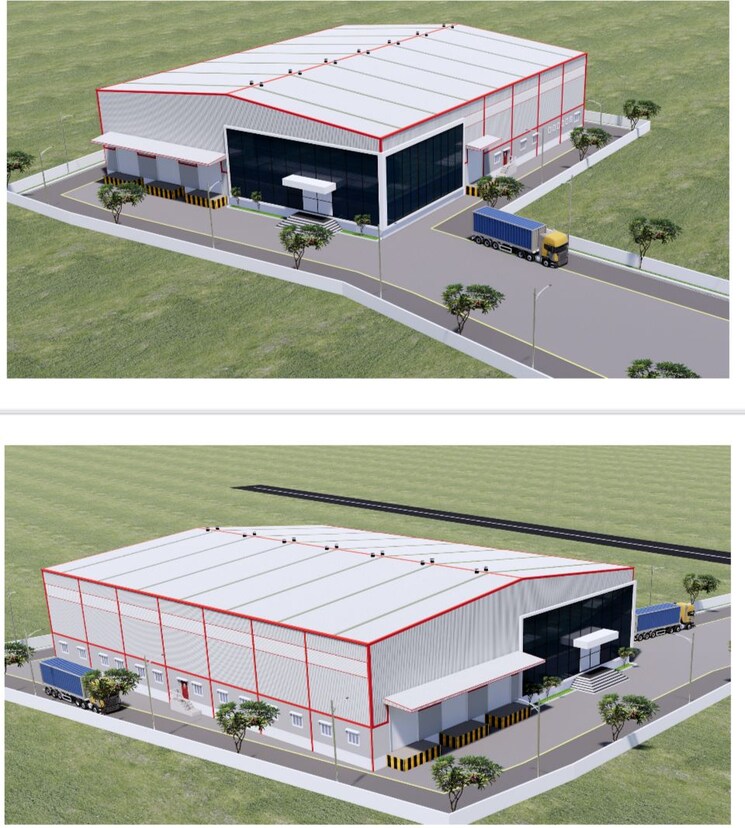 Exterior View, playtor-chakan-midc Commercial Warehouse 38000 Sq.Ft. In Chakan Pune 9543388