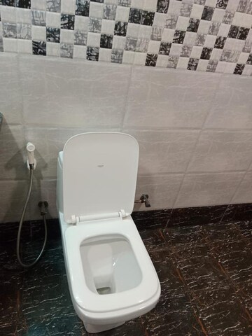 Bathroom in 3 BHK Apartment at Saya Gold Avenue, Vaibhav Khand – for Rent