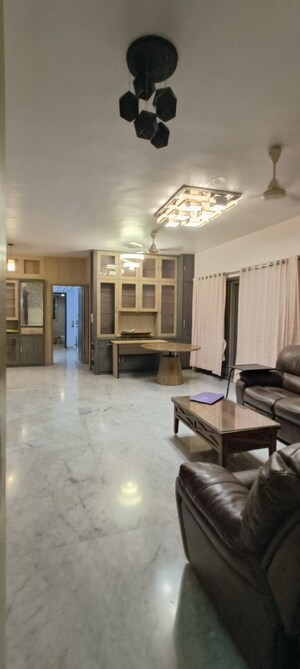 Living Room in 3.5 BHK Apartment at Majiwada – for Sale