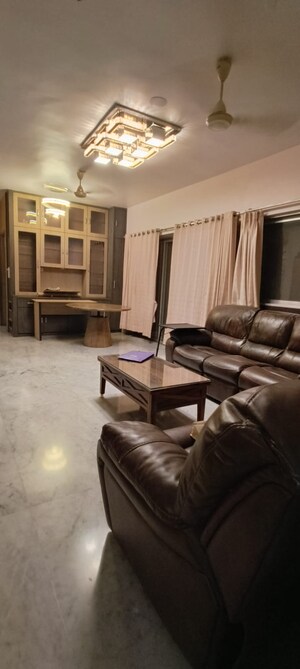 Living Room in 3.5 BHK Apartment at Majiwada – for Sale