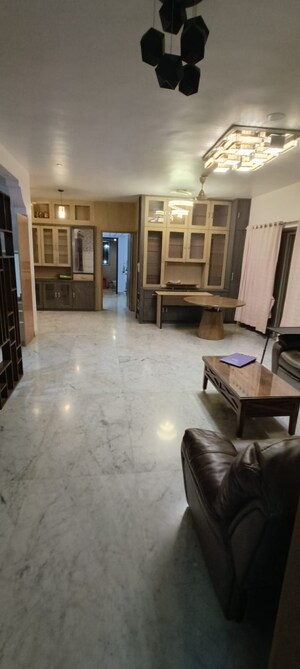 Living Room in 3.5 BHK Apartment at Majiwada – for Sale