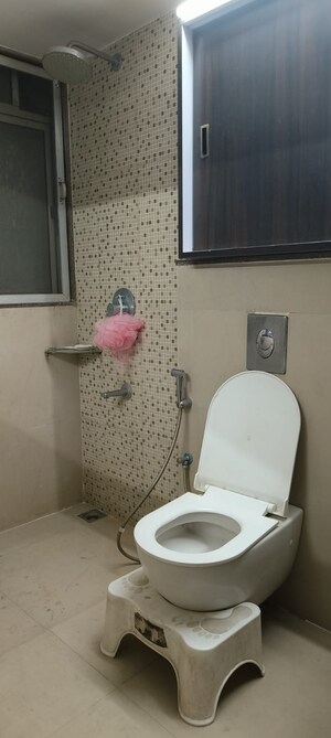 Bathroom in 3.5 BHK Apartment at Majiwada – for Sale