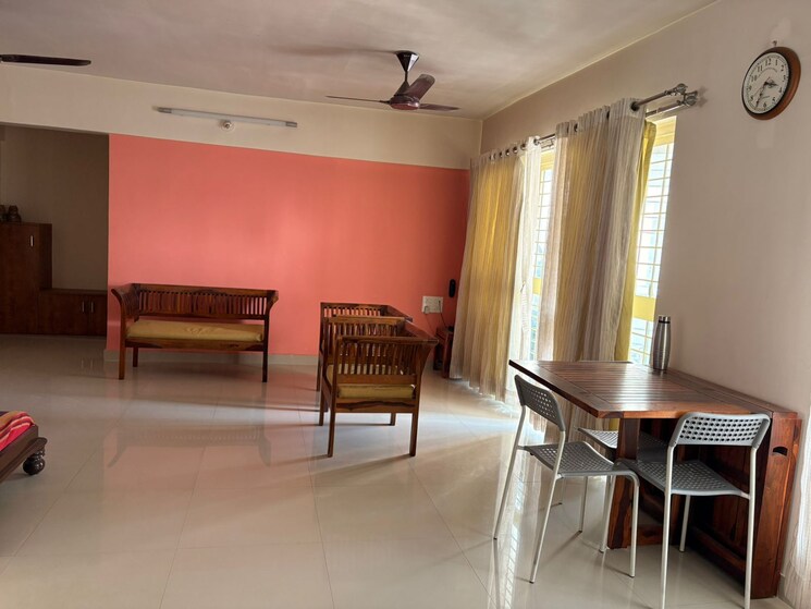 Living Room, baner 3 Bedroom 1450 Sq.Ft. Apartment In Baner Pune 9543467