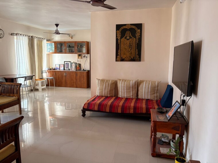 Living Room, baner 3 Bedroom 1450 Sq.Ft. Apartment In Baner Pune 9543467