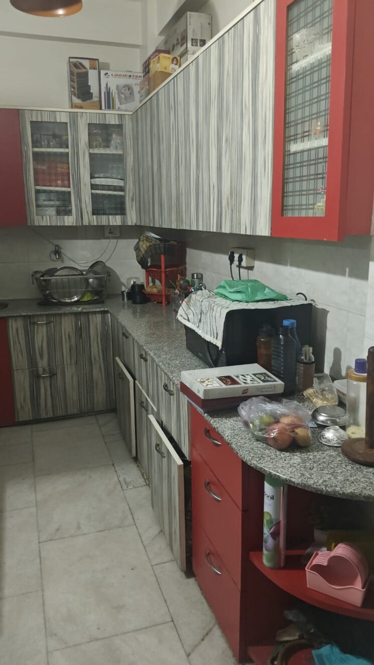 Kitchen, gyan khand 2 Bedroom 950 Sq.Ft. Builder Floor In Gyan Khand Ghaziabad 9543471