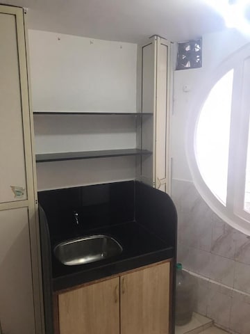 Bathroom in 2 BHK Apartment at Serenity Tower, Andheri West – for Rent