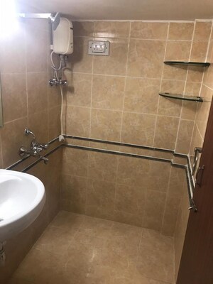 Bathroom in 2 BHK Apartment at Serenity Tower, Andheri West – for Rent