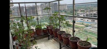 Balcony in 4 BHK Apartment at Gaurs Cascades, Raj Nagar Extension – for Sale