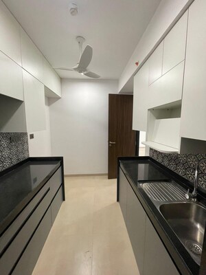 Kitchen in 3 BHK Apartment at Lodha The Park, Worli – for Rent