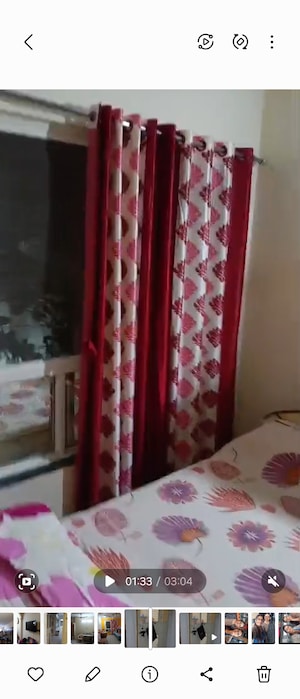 Bedroom in 2 BHK Apartment at G K Roseland Residency, Pimple Saudagar – for Rent