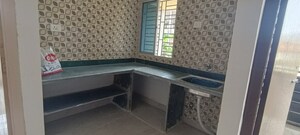 Kitchen in 3 BHK Apartment at Chinar Park – for Sale