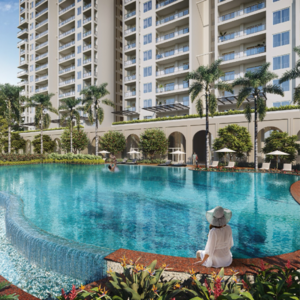 Swimming Pool in 3 BHK Apartment at Birla Pravaah, Sector 71 – for Sale