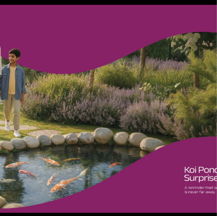 Garden, birla-pravaah 3 Bedroom 2000 Sq.Ft. Apartment In Sector 71 Gurgaon 9543578