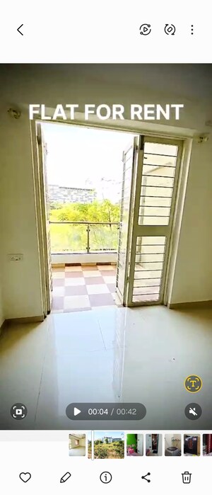 Balcony in 2 BHK Apartment at Vardhaman Residency Wakad, Wakad – for Rent