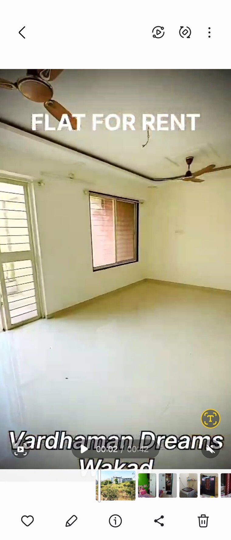 Room, vardhaman-residency-wakad 2 Bedroom 1200 Sq.Ft. Apartment In Wakad Pune 9543587