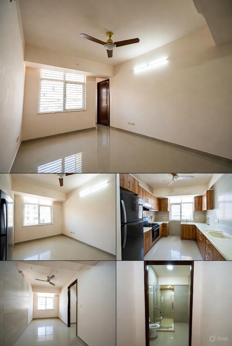 Kitchen, parker-white-lily 2 Bedroom 1350 Sq.Ft. Apartment In Sector 8 Sonipat 9543647
