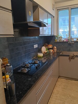 Kitchen in 3 BHK Builder Floor at Sector 8 – for Sale