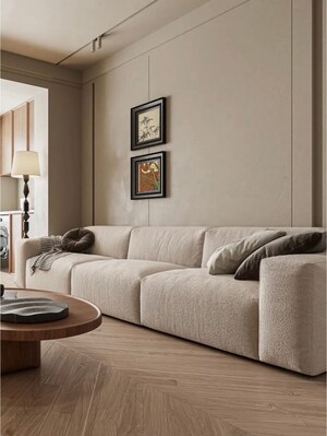 Living Room in 3 BHK Apartment at Jaypee Greens Pavilion Heights 1, Sector 128 – for Rent