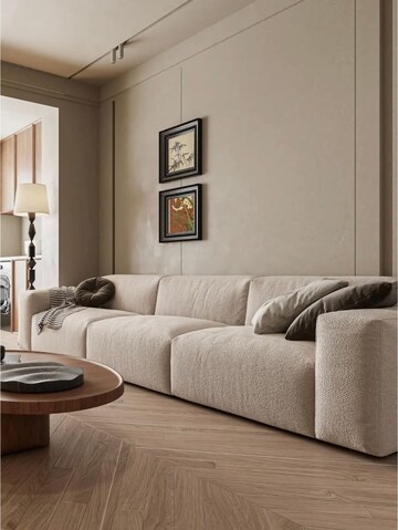 Living Room in 3 BHK Apartment at Jaypee Greens Pavilion Heights 1, Sector 128 – for Rent