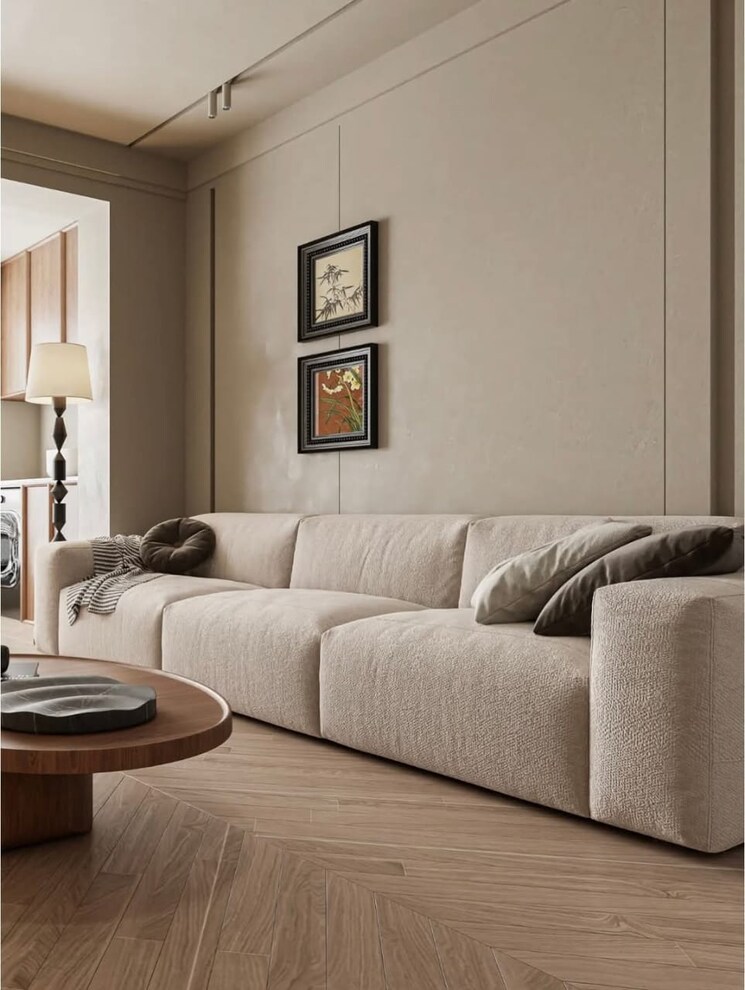 Living Room, jaypee-greens-pavilion-heights-1 3 Bedroom 1920 Sq.Ft. Apartment In Sector 128 Noida 9543707