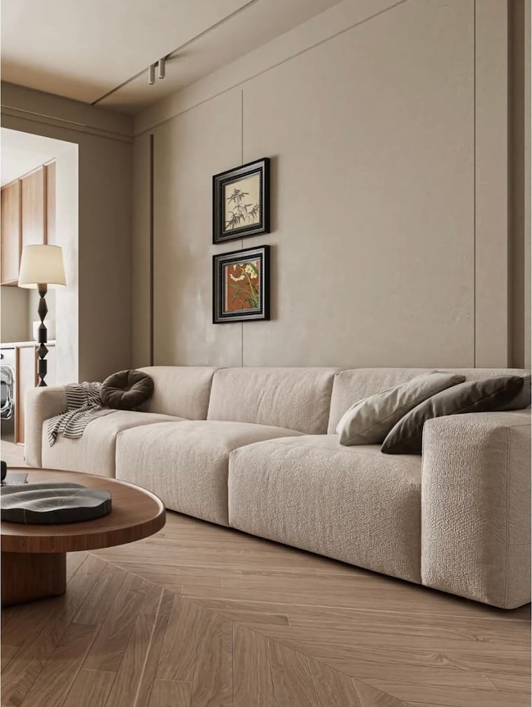 Living Room, jaypee-greens-pavilion-heights-1 3 Bedroom 1920 Sq.Ft. Apartment In Sector 128 Noida 9543707