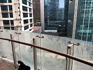 Balcony in 4 BHK Apartment at Lodha World View, Worli – for Rent
