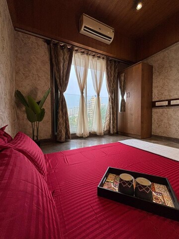 Bedroom in 3 BHK Apartment at Kabra Metro One, Andheri West – for Sale