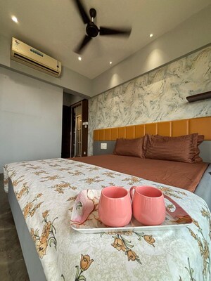 Bedroom in 3 BHK Apartment at Kabra Metro One, Andheri West – for Sale