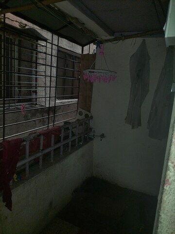 Balcony in 1 BHK Apartment at Shri Datta Nandnavan Building, Dhankawadi – for Rent