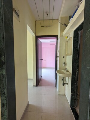 Building Lobby in 1 BHK Apartment at Shreeji Dham CHS, Kalwa – for Rent